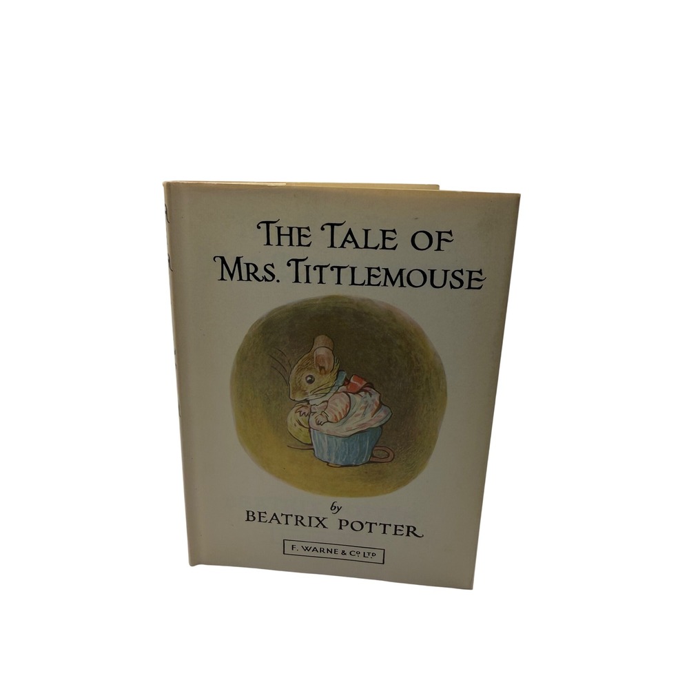 The Tale of Mrs Tittlemouse Beatrix Potter Frederick Warne HCDJ Vintage Book